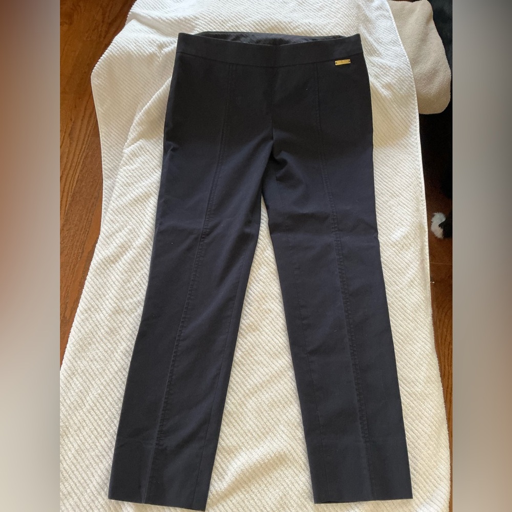 Tory Burch Black “Callie “ Skinny Ankle Pants